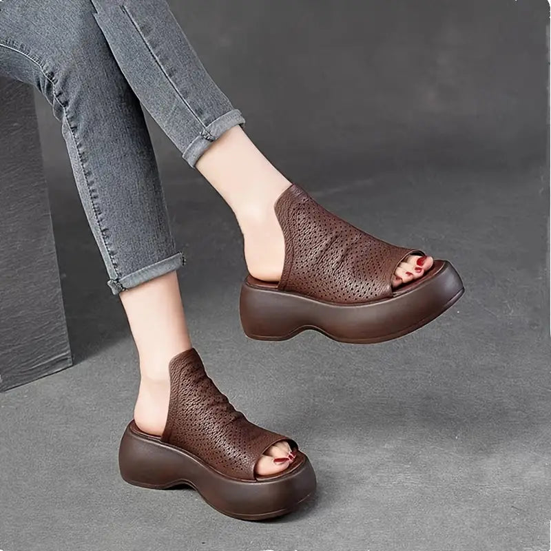 "ZAFIRO" Sandalias de Plataforma Ultra Cómodas para Mujer - Ligeras y Transpirables para el Verano