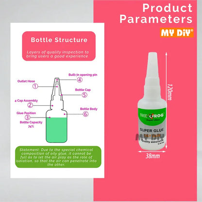 InstaBond™ Super Glue│SUPER PEGAMENTO RAPIDO│⭐⭐⭐⭐⭐