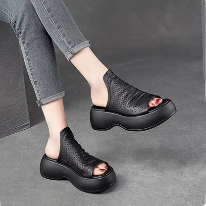 "ZAFIRO" Sandalias de Plataforma Ultra Cómodas para Mujer - Ligeras y Transpirables para el Verano