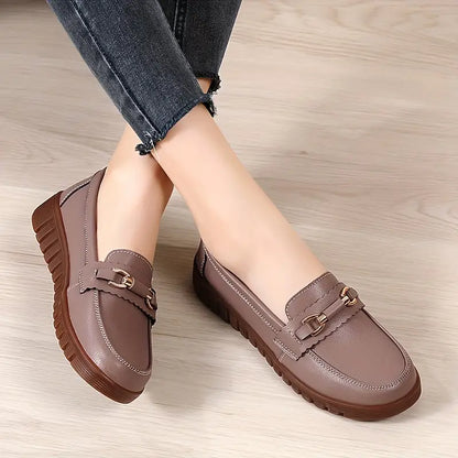 "BRAIS" Mocasines Casuales De Punta Cerrada, Ligeros Y Cómodos, Fáciles De Poner