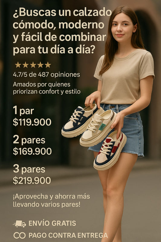 ✨ ASTRA – Sueco Deportivo para Dama 👟💖
