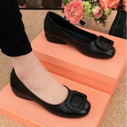 "MENORCA"zapatilla de cuero ortopedica para dama🥰