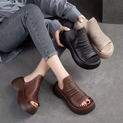 "ZAFIRO" Sandalias de Plataforma Ultra Cómodas para Mujer - Ligeras y Transpirables para el Verano